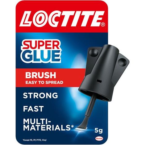 Loctite 2633193 Super Glue Liquid, Brush Bottle 5g LOCSGLB5GNR (1/5)
