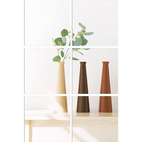 6Pcs Mirror Tile Wall Sticker Sheets Square Self-adhesive Wall Mounted Mirror for Home Decor 30 x 30cm (1/5)