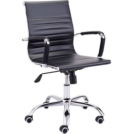 Silla de oficina Lucy Negro 64cm (ancho) x 89-99cm (alto) (1/5)