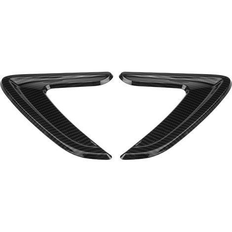 Autocollant de garde-boue de garniture de couvercle de ventilation latérale de voiture, en Fiber de carbone pour BMW série 3 F30 2012 – 2016 (1/5)