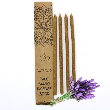 Grands bâtons d'encens Palo Santo - Lavande- Vendu par 1