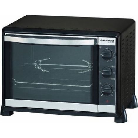 ROMMELSBACHER BG 1550 - Four électrique - 30 L - 80 - 230 °C - Noir - Rotatif - Mécanique (BG1550)