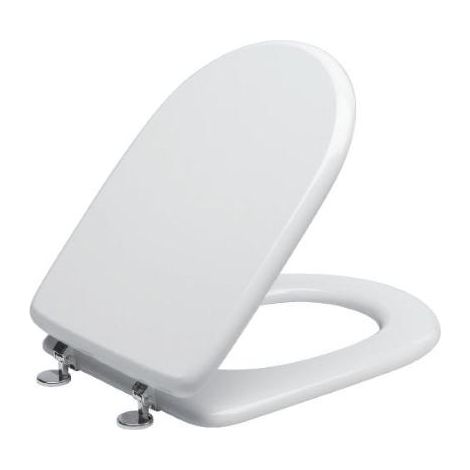 Toilettensitz aus weißem MDF-Holz für das Modell Sintesi Cesame