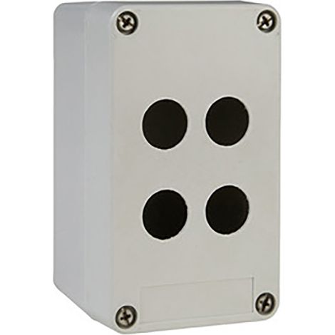 HARMONY XAP IP65 Leere Steuerstation für 4 Bohrmaschinen, 85 x 146 mm, Grau