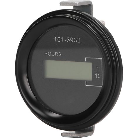 Minuteur électronique à distance pour pelle hydraulique, compteur horaire LCD pour pièces et accessoires d'équipement lourd Caterpillar, 12 V-36 V, 161-3932 (1/5)