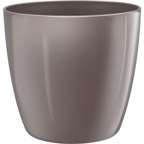 VASO BRUSSELS DIAMOND ROUND 16CM OYSTER PEARL ELHO (1/5)