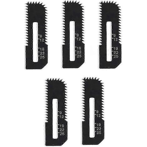Lot de 5 scies à découper pour plaques de plâtre, compatibles avec la scie à découper sans fil MaKita. Coupe les plaques de plâtre jusqu'à 30 mm d'épaisseur. (1/4)