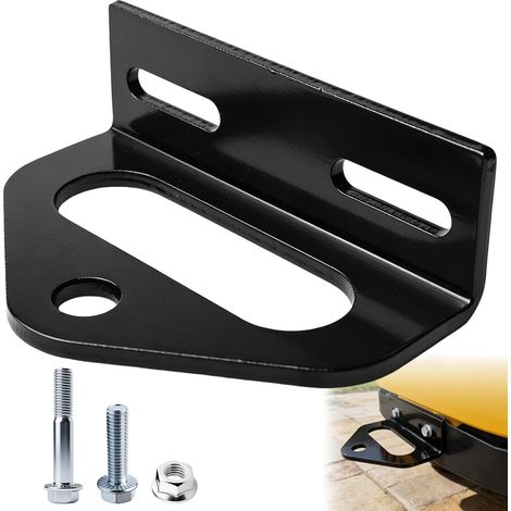 Attelage Universel pour tracteurs de pelouse, attelage à Boule avec boulons, attelage pour Tondeuse à Rayon de braquage zéro, Support Adaptateur, Accessoires pour tondeuses à Gazon (1/5)