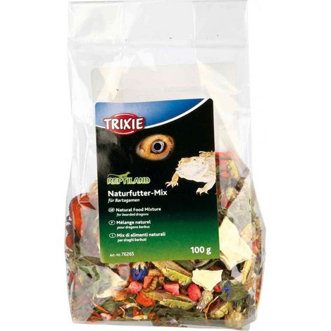 Mélange d'aliments naturels pour dragons barbus 100g - Trixie (1/2)