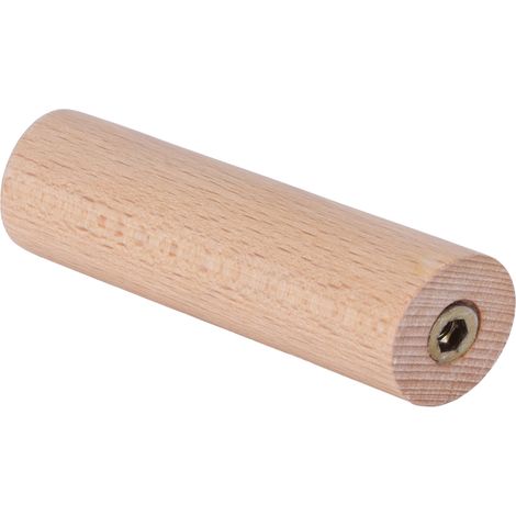 Crochets muraux en bois de hêtre à fixer derrière une porte, crochets porte-manteaux en bois sans perçage pour la maison et la chambre (10 cm) (1/5)
