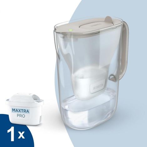 Jarra filtrante Brita Style Essential+1 Maxtra Pro PP (arena) (1/4)