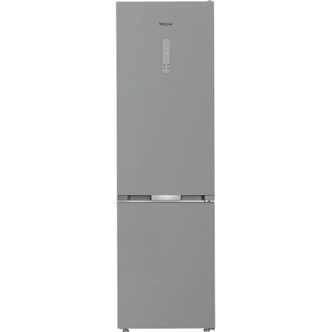 Réfrigérateur combiné - WHIRLPOOL - WHK26402XP4E - 355 L - Dual NoFrost - 6e sens - Porte bouteille - 203.5x59.5x66.3 - Inox