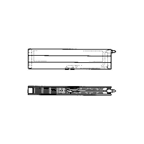Vonaris-Mittenanschluss VHV-M 22 BH 214 BL1000mm weiss RAL9016o.Laschen Vent.re.