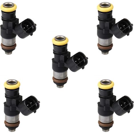 5 injecteurs de carburant haute impédance 210 lb 2200 cm³ essence/méthanol 0280158821 (1/5)