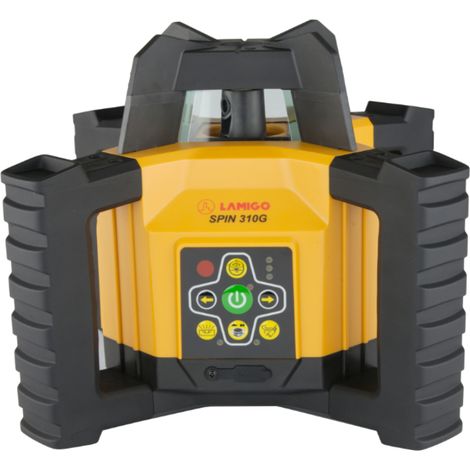 Spin 310G Rotationslaser IP54, automatische Nivellierung, 500 m Steigung, grüner Laser (1/3)
