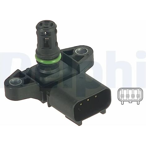 Capteur, pression de suralimentation Delphi Technologies PS10122 FORD 1827054