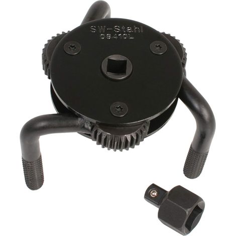 SW-Stahl 08410L Universal-Ölfilterspinne, 10mm (3/8) Innenvierkant