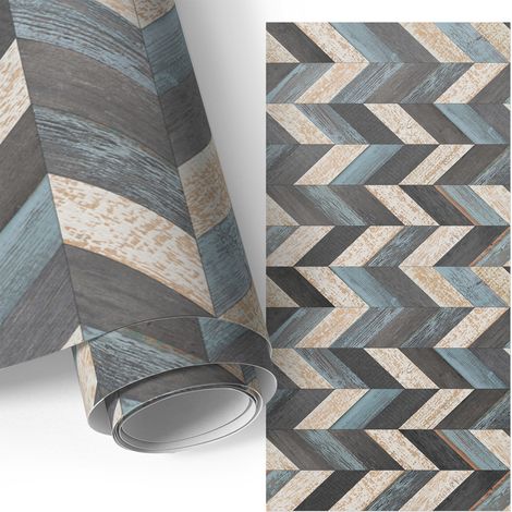 Klebefolie für Möbel - Möbelfolie - Selbstklebefolie - Kleiderschrank - Kommode - Schreibtisch - Holzstruktur 50x100 cm