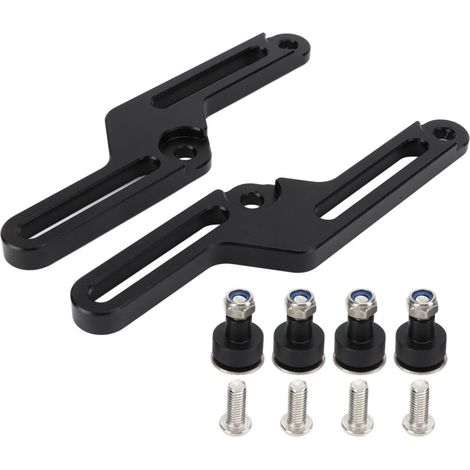 Kit de support de montage de pare-brise de moto pour SUZUKI V-STROM DL650 2017-2020 Noir