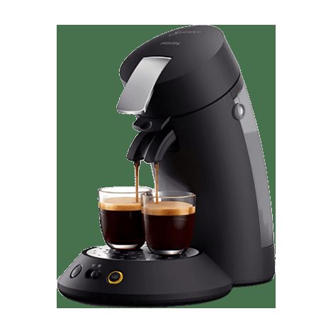 Macchina da caffè Philips Senseo Original Plus Premium nero opaco (1/2)