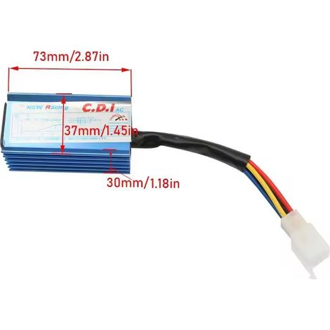 High-performance 5-pin AC ignition, compatible with 50-125cc horizontal engine scooters CH80NC50ATV (1/4)