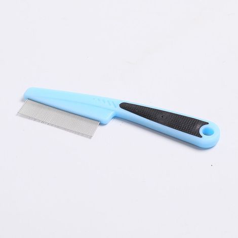 Pettine antipulci e zecche per cani e gatti, 18 cm (1/4)