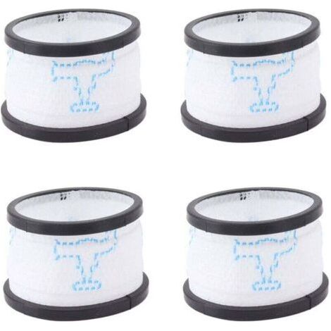 Lot de 4 Filtres de Rechange pour Aspirateur INSE S600 S6P S6, Cartouches Filtrantes Réutilisables Lavables, Filtres à Mailles de Mise à Niveau à Forte orption, Accessoires (1/4)