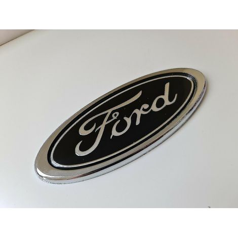 Emblème ovale noir Ford 150 mm x 60 mm, emblème avant, arrière, coffre (1/5)