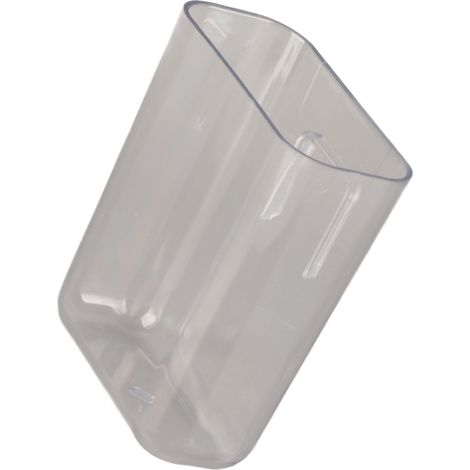 Tiroir adhésif transparent murale - Organiseur de bureau compartimenté en plastique pour rangement dans chambre et salle de bain - 1 unité incluse (1/5)