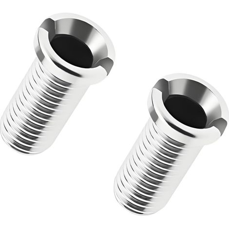 2 x Hohlschraube Spüle, Ablaufschraube, Spülkorbschraube, Küchenspüle, Zubehör M12 × 25 mm, Spültischschraube für Waschbeckensiebstopfen (1/5)