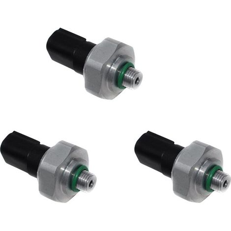 Tres sensores de presión de aire acondicionado A2110000283 adecuados para W169, W176, Clase C, W203, W204, W211 y Fortwo.