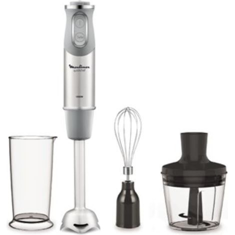 Batidora varilla quickchef 1000W 2 accesorios MOULINEX