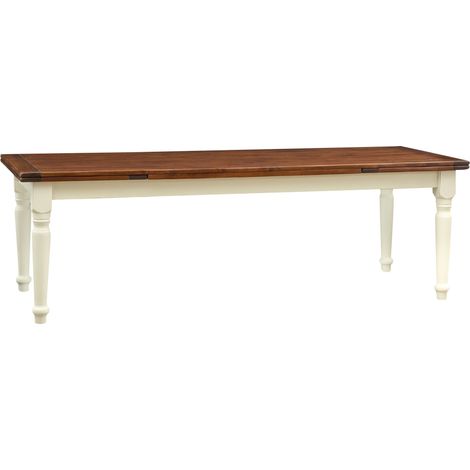 Tavolo allungabile sala da pranzo 250x100 cm Tavolo cucina allungabile in legno massello