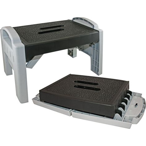 Gradino pieghevole in plastica - Optima