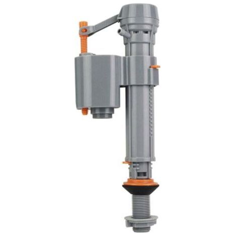 Flotteur WC Universelle,Vanne de Remplissage de Toilette,Robinet de Remplissage pour WC à Chasse d'Eau, Pièce de Rechange Haute Performance pour la Plupart des Toilettes(gris)