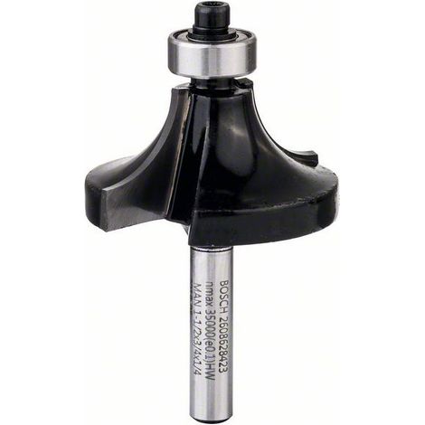 Fresa  per arrotondare  Bosch  1/4"  R1  12,7  mm  Ø  38,1  mm  L  18,6  mm  G  60  mm  -  2608628423 (1/5)