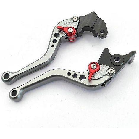 Frein avant de moto Benda Greystone 300, klaxon, guidon, levier de culbuteur, poignée d'embrayage, raccords en alliage d'aluminium (gris) (1/5)