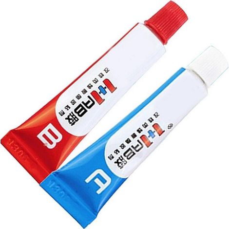 2x Super Glue Colle Époxy Composants de Résine Époxy Colle Époxy FAQ (1/3)