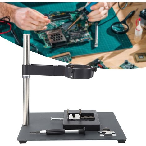 Support de station de réparation fixe et mobile multifonction pour dessoudage et réparation, de bureau (1/5)