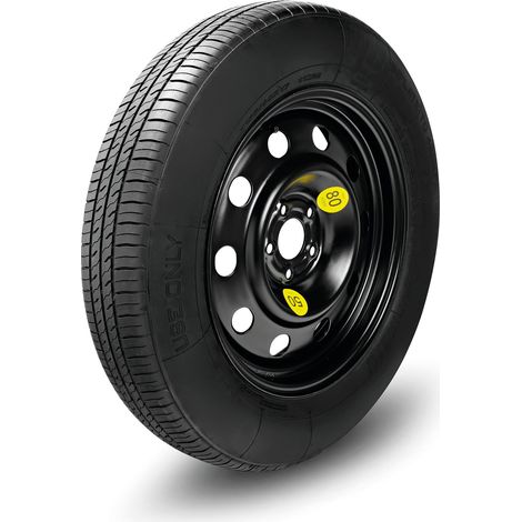 Acciaio - 125/80-15 - Kit ruotino di scorta