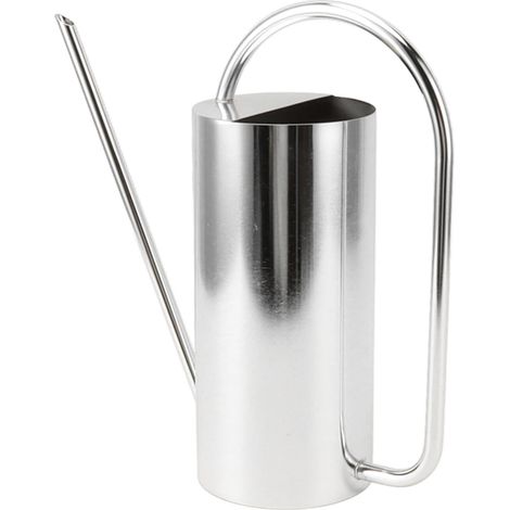Arrosoir en Acier Inoxydable 1500ml avec Bec Long pour Plantes - Outil de Jardinage Grande Capacité, Couleur Argent (1/5)