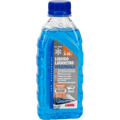 Liquido lavavetro invernale (-16°C) - 250 ml