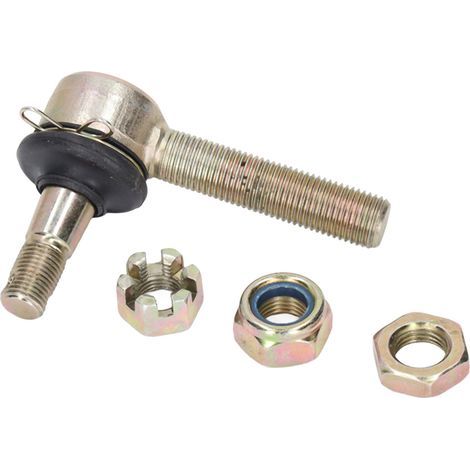 Extrémité de biellette de direction 12-14 mm en alliage d'acier stabilisateur anti-vibrations pour Go Karts Quad ATV (1/4)