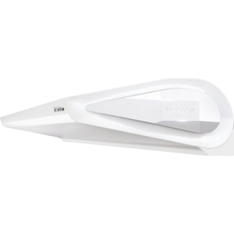 Rideau d'air électrique en saillie 150 cm moteur EC Blanc WING - AXELAIR - RAAS3715E (1/2)
