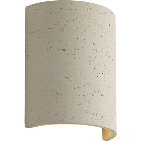 QAZQA Applique murale Japandi beige 2 lumières - Travi (1/5)
