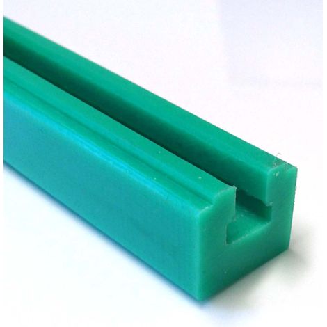 Guide de chaîne Vert RS PRO 10B, 2m x 35mm x 30mm ( Prix pour 1 )