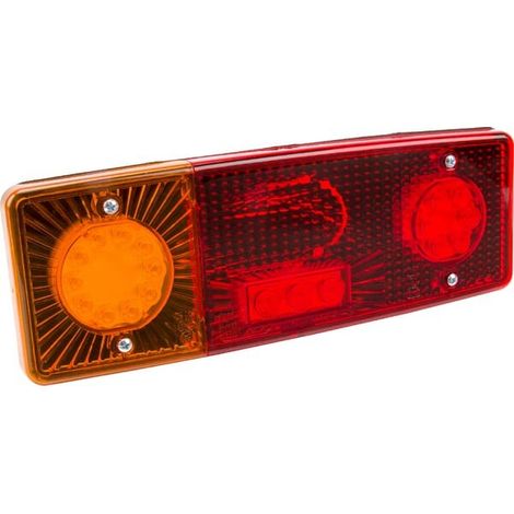 Feu arrière LED rectangle gauche 5 plots UNIVERSEL LA40020 (1/5)