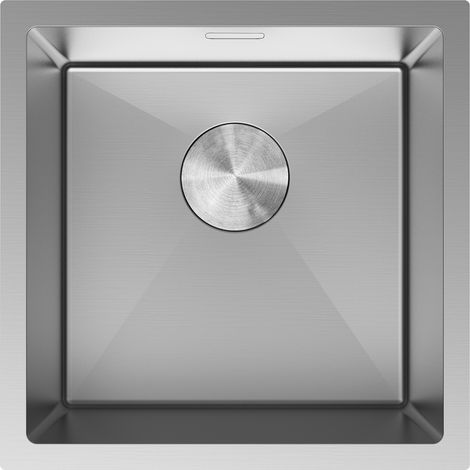 Mexen Trixo Edelstahlspüle 1-Becken 440 x 440 mm, Inox - 6413441000-01 (1/5)