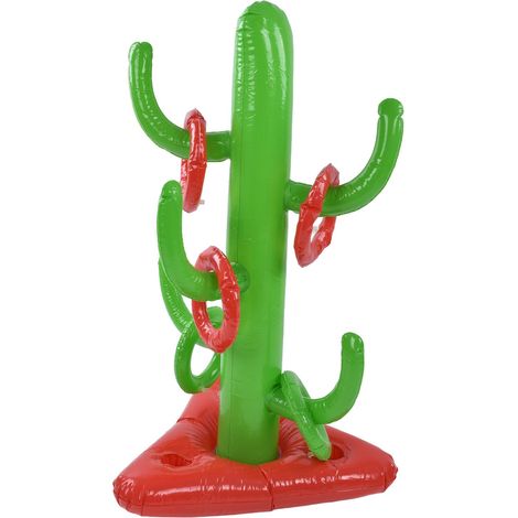 Cactus gonflable à lancer, en PVC, jeu de piscine pour fête sur la plage (1/5)