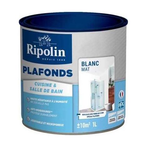 Ripolin 3174269072775 Weiß Mattfarbe 4 L (1/3)